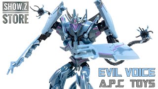 APC Toys EVIL VOICE Transformers Prime SOUNDWAVE Review [upl. by Amandie926]