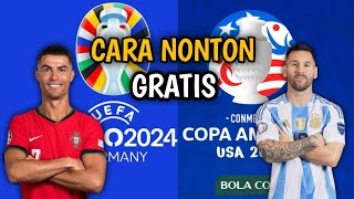 Cara Nonton Euro dan Copa America Gratis [upl. by Rufe166]