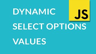 Dynamically Populate Select Option List Value Using JavaScript Option Constructor [upl. by Ailey270]