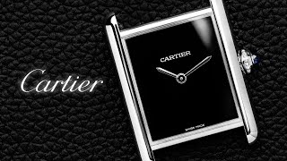 THE PERFECT Dress Watch  Cartier Tank Must Black [upl. by Oizirbaf]