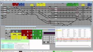 Signalsoft Stellwerk Simulator 168 Hürth Kalscheuren Dieselmotor [upl. by Prochora665]