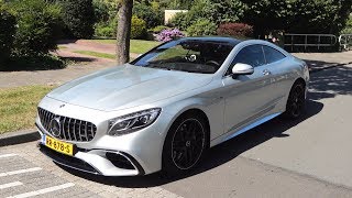 2019 Mercedes AMG S63 Coupe  BRUTAL Full Drive Review S Class 4Matic [upl. by Novyart]