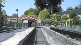 Garden railway 10 scale miles MASSIVE Drivers Eye View of Bekonscot Model Railway [upl. by Gnod]