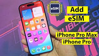 How to activate esim on iphone 15 pro max [upl. by Enyad235]