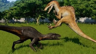 Spinosaurus vs Oxalaia  SPORE [upl. by Eizeerb]