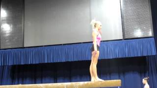 Nastia Liukin  Balance Beam  2012 Secret US Classic Podium Training [upl. by Nylhtak]