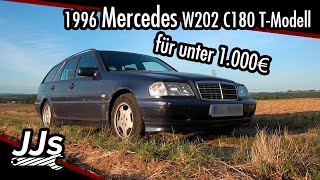 TestReview 1996 MercedesBenz W202 C180 CKlasse TModell  Der Einstieg mit Stern  JJsGarage [upl. by Bettye]