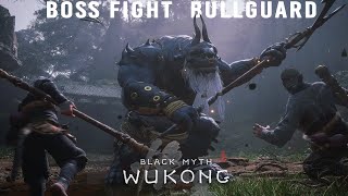 Black Myth Wukong Boss Fight Bullguard Chapter 1 First Spells Immobilize  Gameplay on PlayStation 5 [upl. by Anirt]