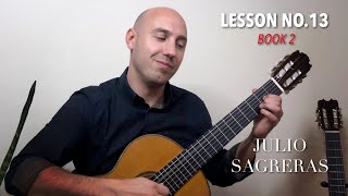 Sagreras  Book 2 Lesson No13  Classical Guitar Study  Played by Jonathan Richter [upl. by Enirhtak]