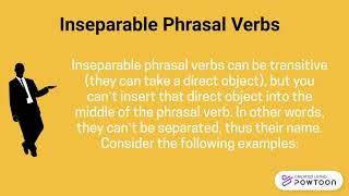 Separable and inseparable phrasal verbs [upl. by Ahsatsan]