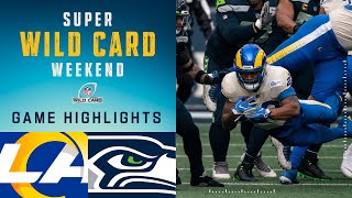 Rams vs Seahawks Super Wild Card Weekend Highlights  NFL 2020 Playoffs [upl. by Roldan]