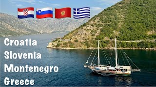 Croatia Montenegro Slovenia amp Greece  Adriatic Cruise 2024 [upl. by Roxi]