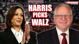 Reaction Kamala Harris Picks Tim Walz as VP [upl. by Lehte744]