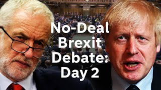 Brexit Debate Day 2 LIVE  MPs take control of parliamentary agenda [upl. by Shaver162]