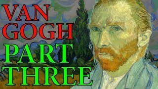 How Van Gogh Painted Cornfield With Cypresses Technique and Timelapse [upl. by Yelats]