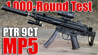 PTR 9CT MP5 Review  1000 Rounds Later Almost [upl. by Crichton120]