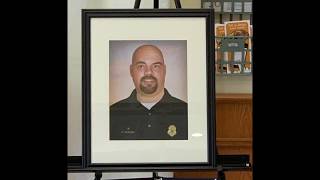 Memorial in Olney Celebrates Officer Kyle Olingers Life [upl. by Shewmaker]