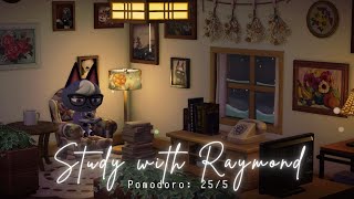 Pomodoro 255 • Cozy Lofi Jazzhop music amp Ambience ▪︎ Study with Raymond 🎧❄️ [upl. by Curran]