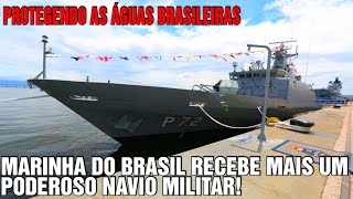 SENSACIONAL MARINHA DO BRASIL RECEBE PODEROSO NAVIO PATRULHA NAVIO PATRULHA MARACANÃ [upl. by Doss76]