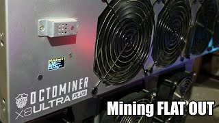 Crypto Mining FLAT OUT  Feels Good To be GPU Mining AGAIN [upl. by Abbie921]