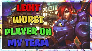 WORST PLAYER ON THE TEAM  Ash Paladins Ranked [upl. by Longtin680]