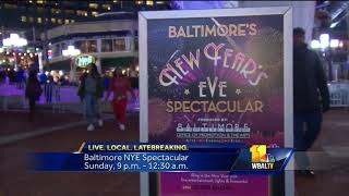 Video Baltimore preps for New Years Eve fireworks [upl. by Giffard551]