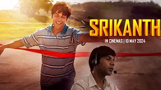 SRIKANTH Official Trailer RAJKUMMAR RAO  SHARAD JYOTIKA ALAYA  TUSHAR [upl. by Anelis]