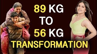 Bhumi Pednekar Weight Loss Secret  Fat to Fit Body Transformation  BMF [upl. by Zandra621]