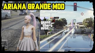 GTA V MODS Ariana Grande with Super Power [upl. by Reinaldo]