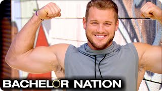 Colton And The Girls Workout With The Crews  The Bachelor US [upl. by Aniad]