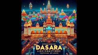 Dasara Lightings 2023  Mysore Dasara Illumination  Mysuru Tourism [upl. by Electra423]