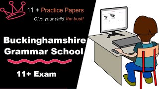 Buckinghamshire Grammar Schools Admissions  Eleven Plus Exams  11 Practice Papers [upl. by Dnumde]