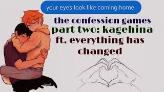 kageyama lyric pranks hinata — kageyama’s confession kagehina [upl. by Dorine]