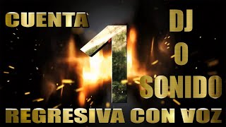 36  VIDEO CUENTA REGRESIVA CON VOZ  HD  PARA INICIAR EVENTO [upl. by Ttam]