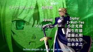 FateStay Night  Opening 2 Sub Español HD [upl. by Adnohr893]