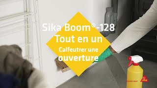 Calfeutrer une ouverture avec la mousse expansive Sika Boom®128 Tout en un [upl. by Leiad]