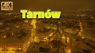 Tarnów nocą  zimową jesienią  Its winterlike autumn in Tarnow [upl. by Animahs]