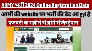 Army bharti notification 2024  Army bharti official update 2024  Army bharti 2024 [upl. by Niarbo]