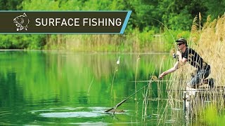 How to catch carp off the surface  Floater Fishing [upl. by Ardnait]