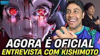 URGENTE A NOVA ENTREVISTA DO KISHIMOTO JOGAN E VOLTA DO ANIME [upl. by Enelie]