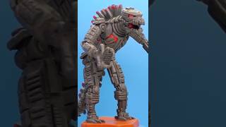 Making New Mecha Godzilla with Clay godzilla romanclay clay [upl. by Letsyrc]