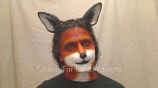 Foam Latex Small Fox Raccoon Skunk Nose Prosthetic Mask [upl. by Samale]