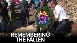 Fallen Granite Mountain Hotshot crews remembered 10 years after Yarnell Hill Fire [upl. by Arlette793]