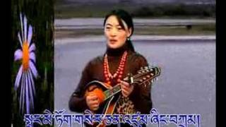 Tibetan Song skal bzang lha mo by Sherap Drolma [upl. by Naujej850]