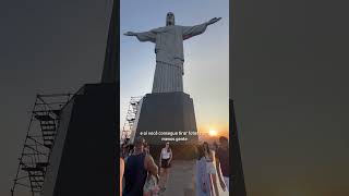 MELHOR HORÁRIO PRA IR NO CRISTO REDENTOR  RIO DE JANEIRO [upl. by Nwahsir]