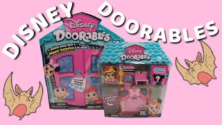 🦇 DISNEY DOORABLES SERIES 4 MINNIE’S GARDEN COTTAGE AND MULTI PEEK PACK UNBOXING AND REVIEW 🦇 [upl. by Darelle]