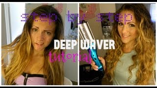 How to use a Deep Waver StepbyStep Hair Tutorial [upl. by Cob]