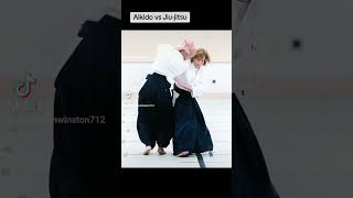 Jiujitsu vs Aikido [upl. by Adihaj]