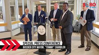 SPECIAL LIVE EVENT Press Conference at Bossier City Hall [upl. by Gal]