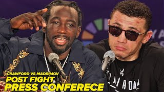 Terence Crawford vs Israil Madrimov • Full Post Fight Press Conference Video [upl. by Aidne]